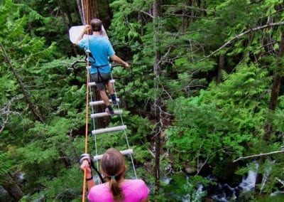Treetop Adventure Course | Rainforest | Cougar Mountain | Whistler