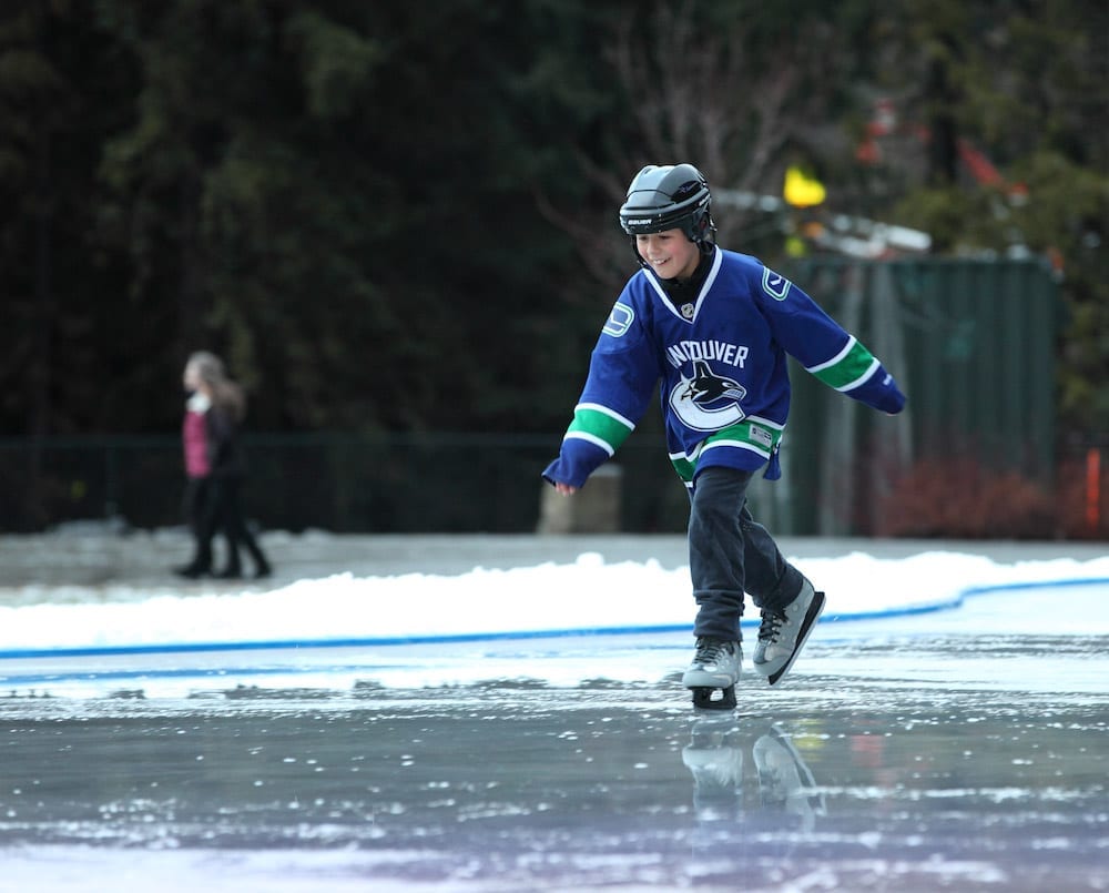 Whistler Ice Skating I Family Fun I Whistler, Canada