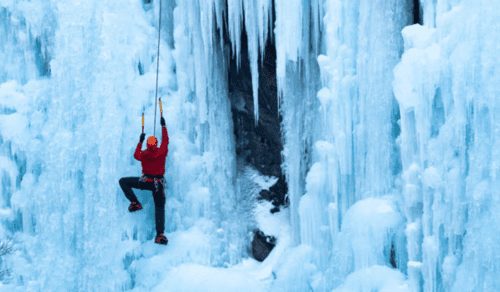 Whistler Ice Climbing