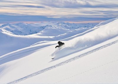 Deep Powder Skiing