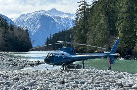 Heli Fishing BC Canada
