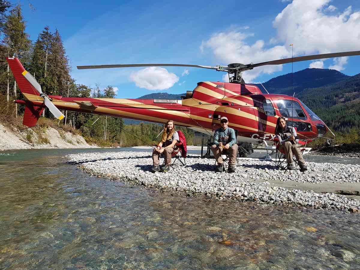 heli fishing tour