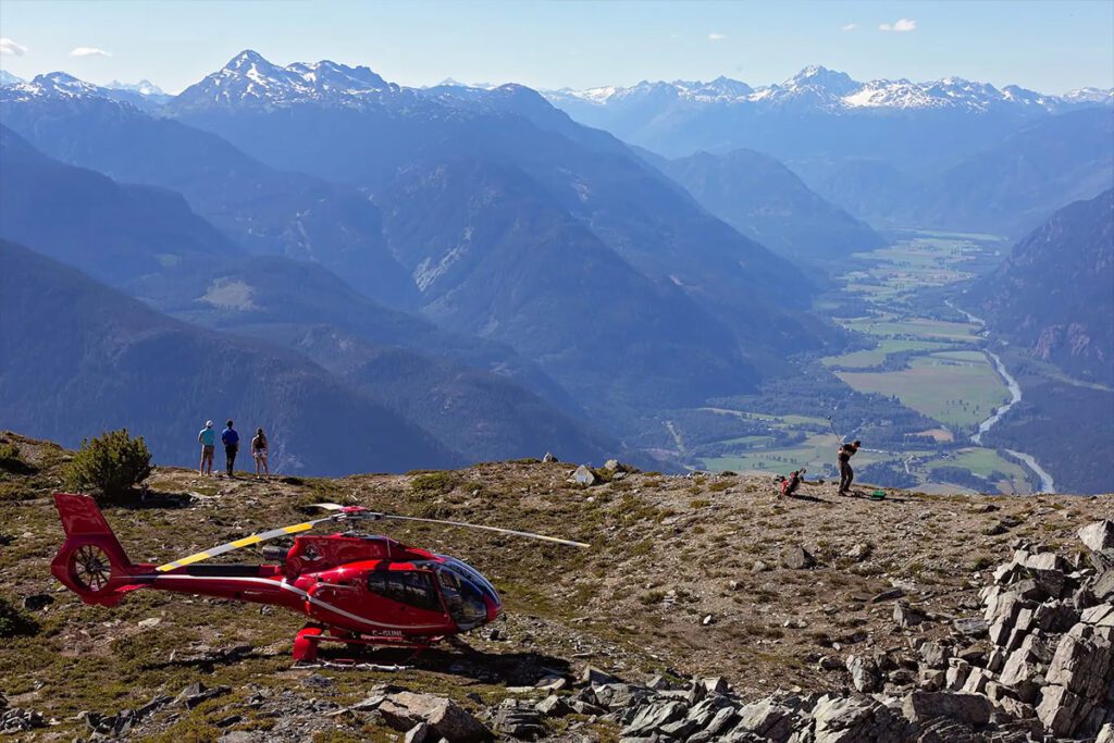 Heli Golfing Whistler