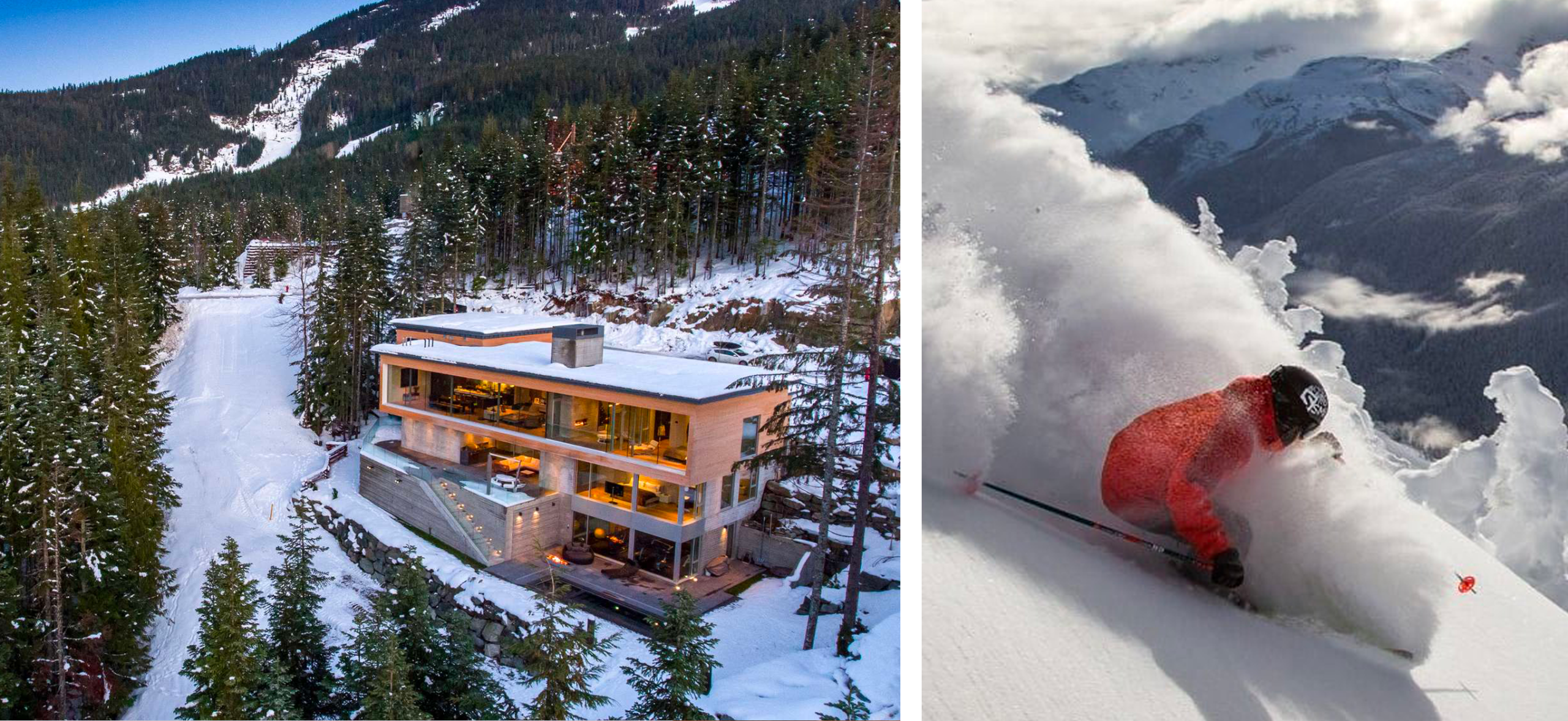 Whistler Skiing Out Chalets