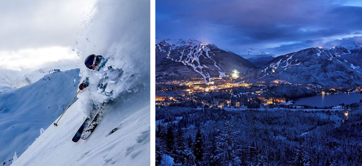 Skiing Whistler